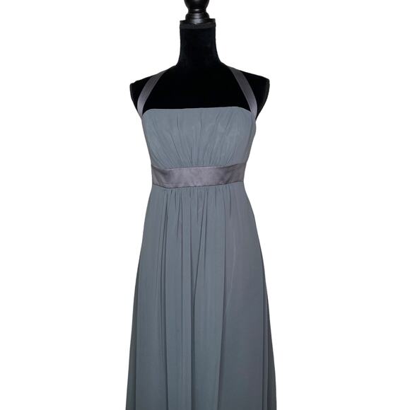 Alfred Angelo Gray Midi Dress - Picture 9 of 9